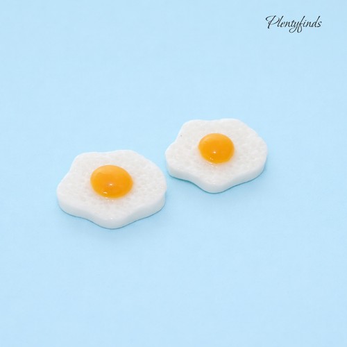 Miniatur eier spiegelei - eier,