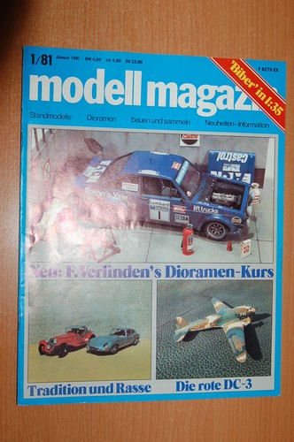 Modell magazin jahrgang 1981 - modell,