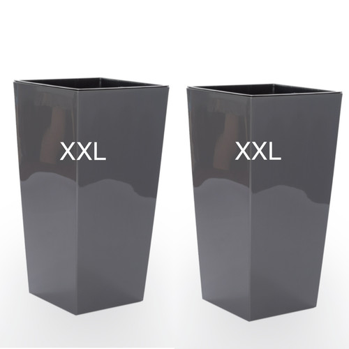 übertopf xxl groß eckig - xxl,