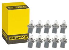 10x BREHMA BAX10d B8,5d Grau Instrumentenbeleuchtung 24V 1,2W Tachobeleuchtung