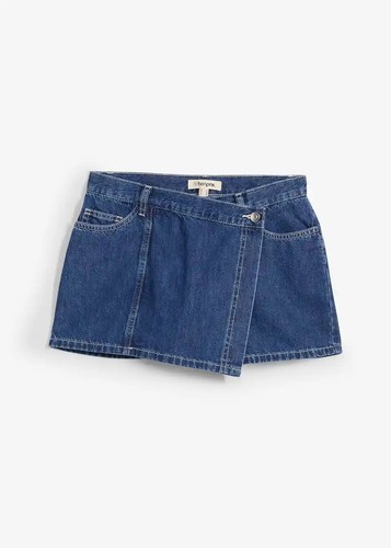 Jeans hosenrock mid waist - jeans,