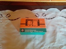 BAUER-Klebepresse super8 mit Bedienungsanleitung deutsch english franç̧ais