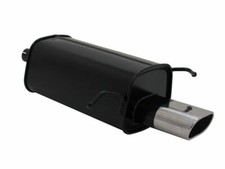 Novus Sportauspuff Gruppe N 75x135mm Oval Mercedes C-Klasse (W203/K) C180K