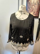 Dubai Gothic Ethno Boho Sari