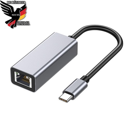 Usb ethernet adapter typ - ethernet, typ-c