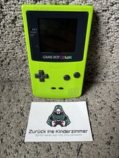 Nintendo Gameboy Color Handheld-Spielkonsole Grün / Green