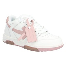 Off White Out Of Office Low-Top Sneaker 'White Pink' Damen Sneaker Pink