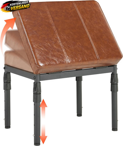 Verstellbarer fußhocker mit - fußhocker, 4