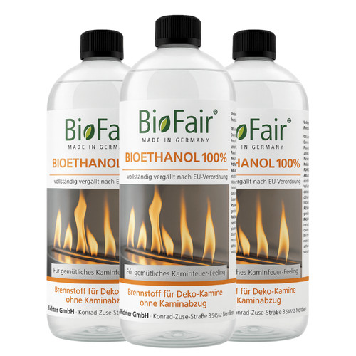Biofair bioethanol 100 - 3l, biofair®