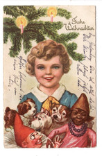 4091- Weihnachten * Mädchen