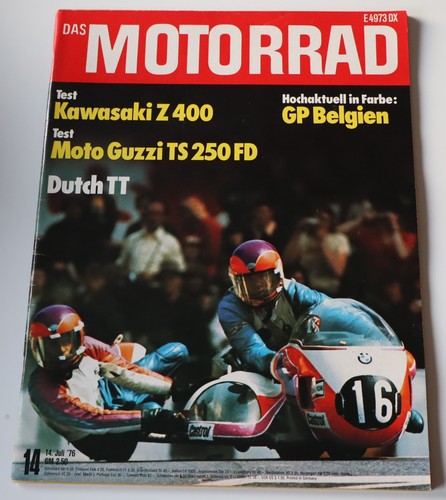 Das motorrad 1976 - motorrad, kawasaki