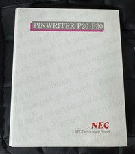 Drucker NEC Pinwriter P20 - P30 Bedienungsanleitung Handbuch