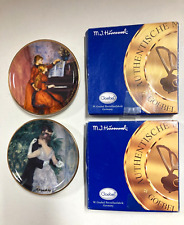 Goebel Miniatur Teller Renoir Danse en Ville 2 Stück  9,5cm Artis Orbis