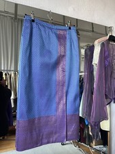 Langer  Rock lila mit breiter