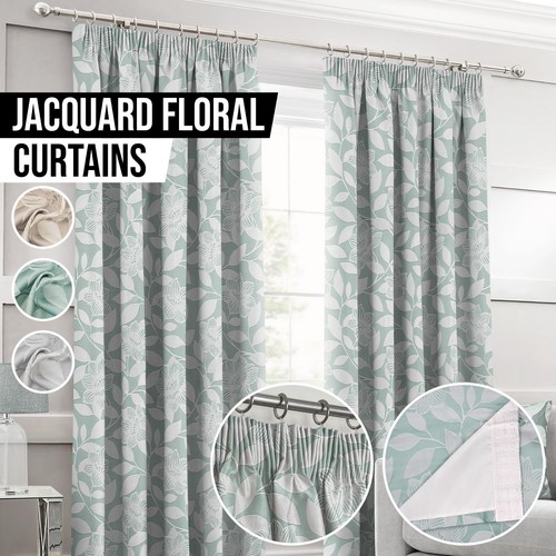 Jacquard blumen plissee - jacquard,
