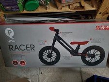 Qplay Laufrad Racer schwarz/rot Gleichgewicht Balance Kind Fahrrad 12 inch