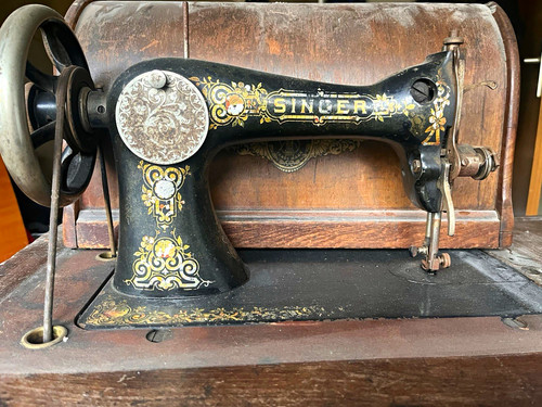 Singer antike nähmaschine mit - nähmaschine,