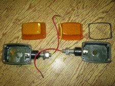 2x Blinker Blinkleuchte vorn Chang Jiang 750 CJ750 m. Positionslicht