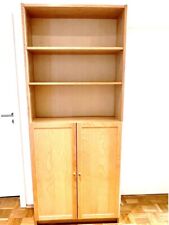 Ikea Regal  Billy Birke/birkenfurnier 80 x 202 cm mit CD-Einsatz und Halbtüren