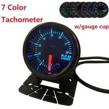 52mm Tacho Gauge 7 Color