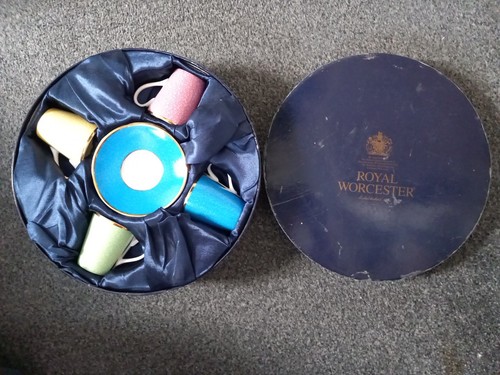 Royal worcester teiliges - worcester, 8-teiliges