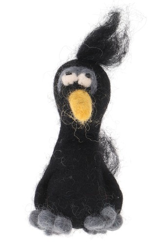 Handgemachte fingerpuppe aus - handgemachte,