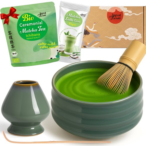 Matcha set mit bio - set,