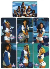 Dallas Cowboys Cheerleader Komplett Set Mit 7 Verschieden Karten Gebraucht Handy