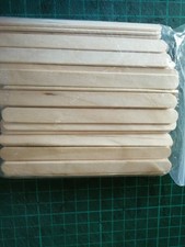 100 Eisstiele aus Holz zum Basteln ca. 11,5 cm lang