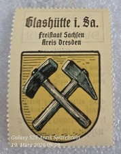 Reklamemarke Vignette Wappen