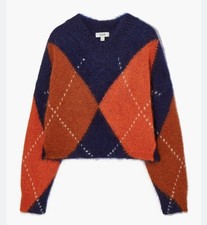 COS Cropped V-Neck Mohair