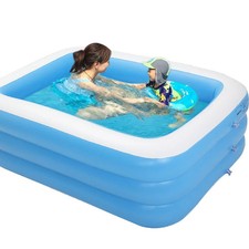 Kinder Pool Aufblasbar Planschbecken Garten Outdoor Wasserspiel Baby