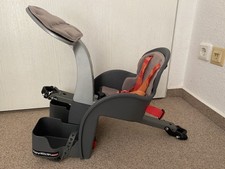 WeeRide SafeFront Fahrradkindersitz (vorn) zentrale Position, bis 15 kg grau/rot