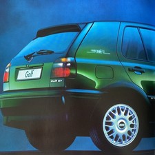 VW Golf III 3 Prospekt
