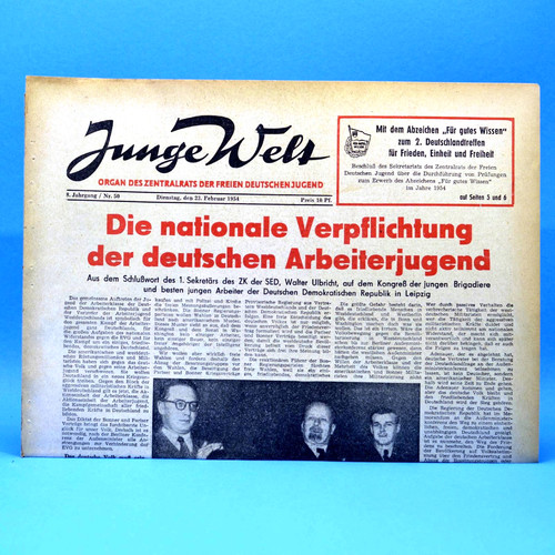 Junge welt 1954 - junge,