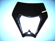 KTM EXC Maske Lampenmaske Lichtmaske Scheinwerfermaske ab 2014 B - Ware schwarz