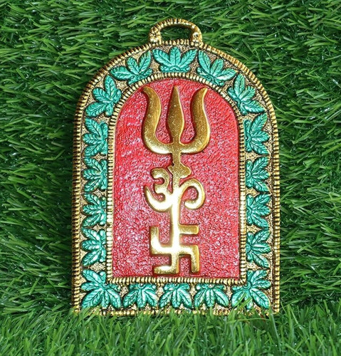 Trishul swastik trishakti - om,
