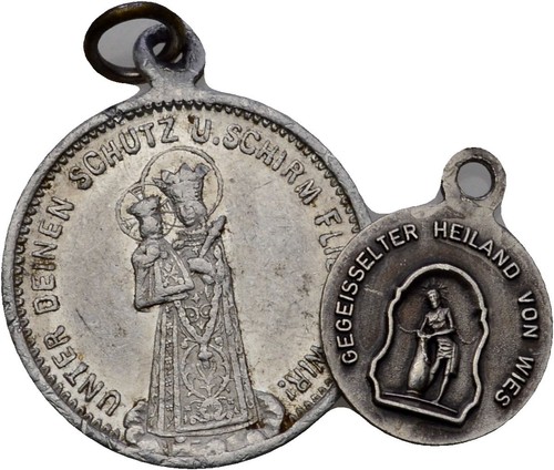 Medaille wallfahrtskirche wies - medaille,