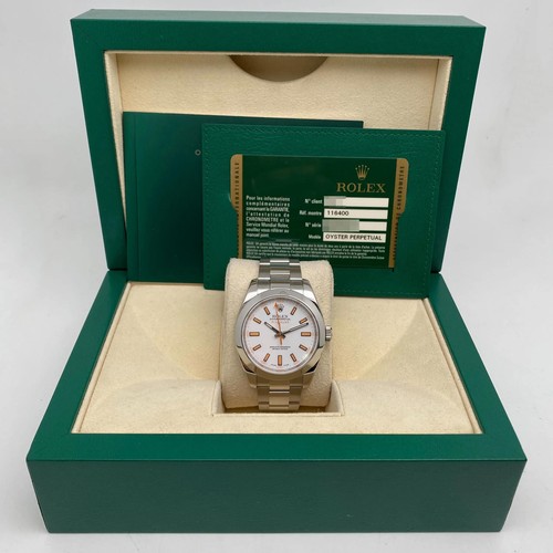 Rolex milgauss 40mm 116400 - milgauss,