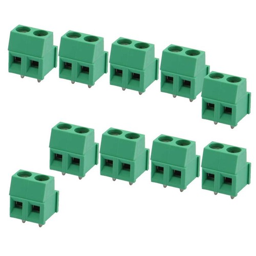 10x polige pcb - 2-polige,