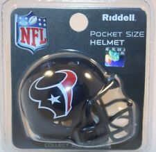 HOUSTON TEXANS NFL RIDDELL REVOLUTION MINI TASCHE PRO HELM SELTEN