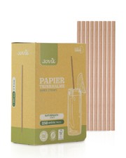 Trinkhalm in Naturbraun aus