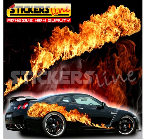 Aufkleber flammen 150x32 - flammen,