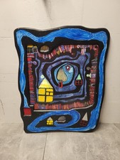 Hundertwasser hinter Glas, im