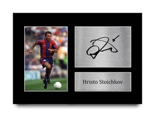 Hristo Stoichkov signiert