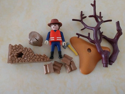 Playmobil holzfäller wald - playmobil,