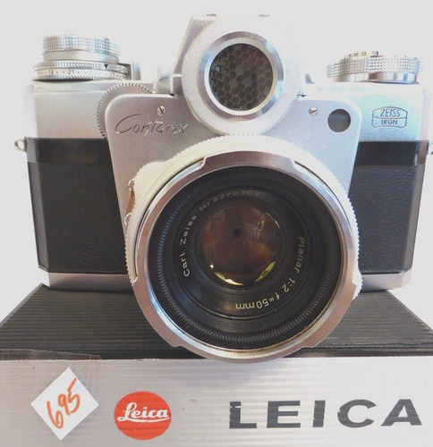 Zeiss ikon contarex - contarex, bullseye