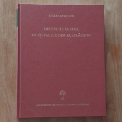 Athenaion emil ermatinger - athenaion,