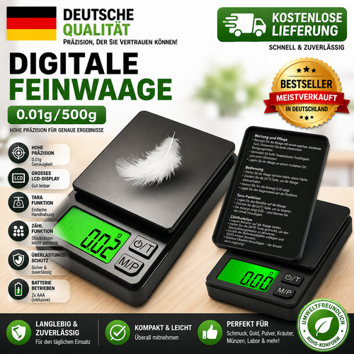 Digitale feinwaage lcd display - lcd,