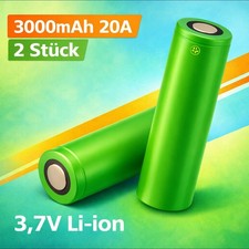2х Akku 3,7V Batterie li-Ion